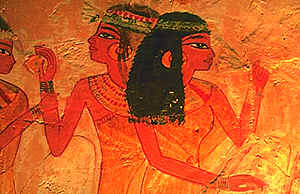 Египетская фреска